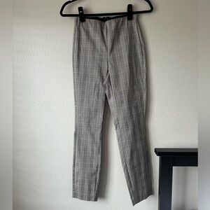Rag & Bone Simone plaid slim fit cropped pants 2